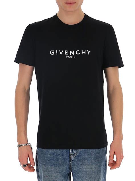 t shirt givenchy paris uomo nera|givenchy t shirts.